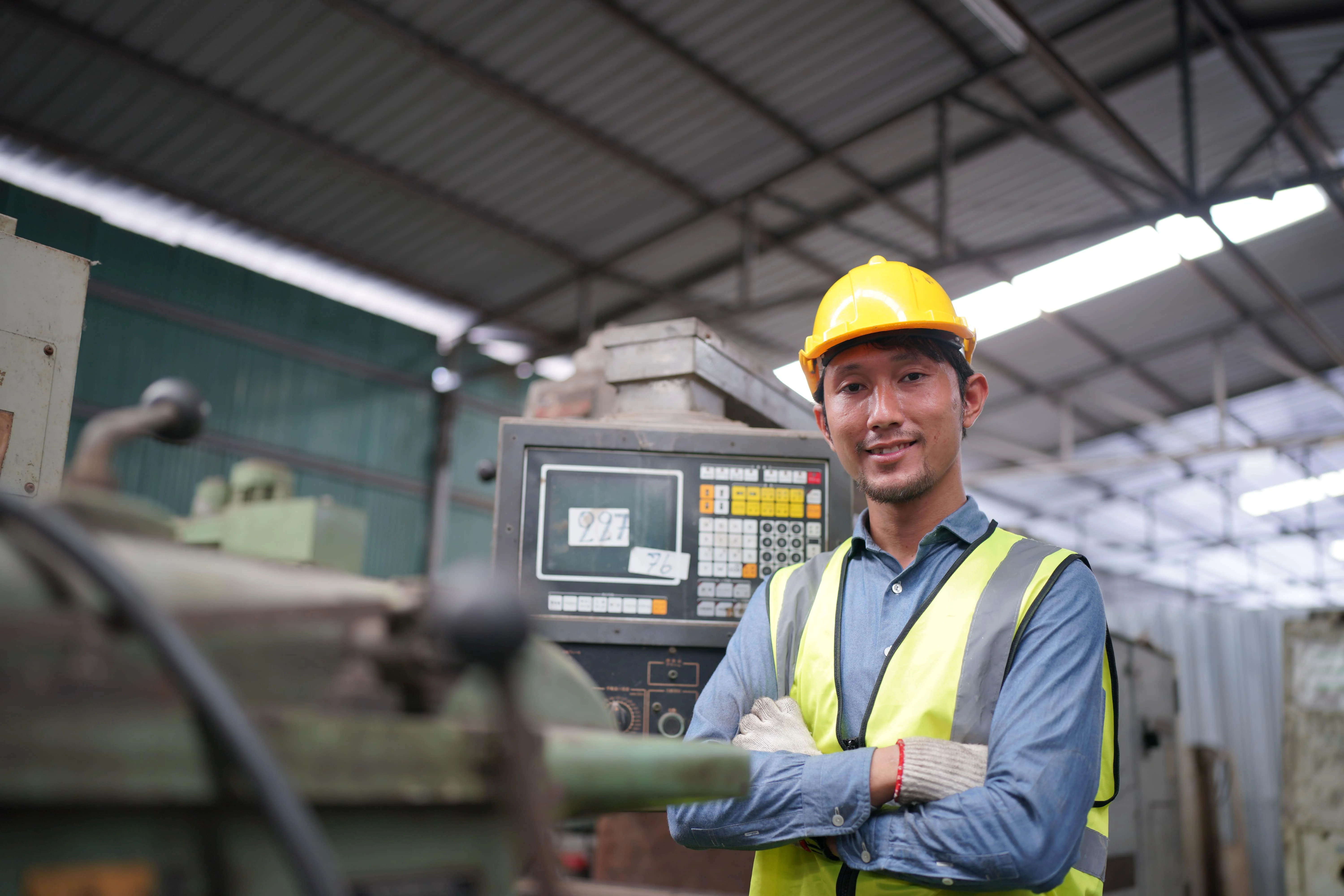 Factory Engineer Operating Machines In Industry Fa 2025 02 03 09 54 46 Utc Min