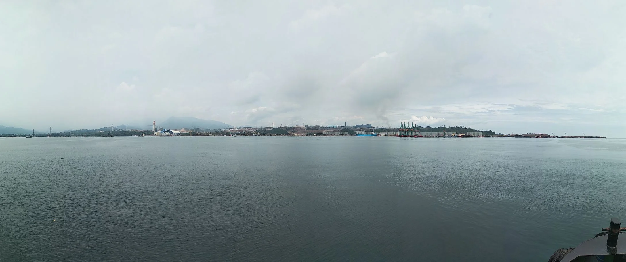 Kawasan Pelabuhan Pt. Imip Di Labota Morowali